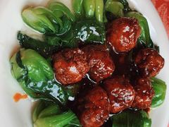 菜心素肉圆-功德林(南京西路店)