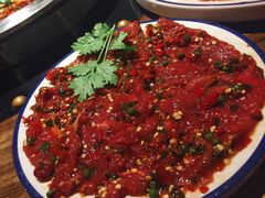 麻辣牛肉-渝厨生态火锅(合川区府店)