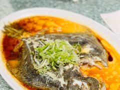 滑蛋头抽蒸多宝鱼-北园酒家(小北路店)
