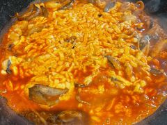 八爪鱼微辣-红辣椒八爪鱼特色韩国料理