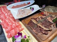 黑椒嫩牛排-热火朝天鲜切牛肉火锅(南强街巷店)