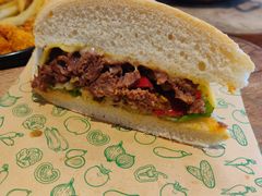 墨西哥风味牛小排配夏巴塔-魏斯理汉堡(西安沣东吾悦店)