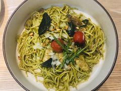 自家制罗勒酱蘑菇意粉-Maxpoint Kitchen 西餐咖啡(乐峰广场店)