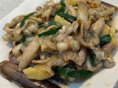姜葱炒竹蛏-肥仔文澳门猪骨煲(南京西路店)