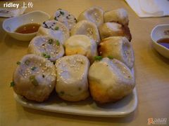 鲜肉生煎和虾肉生煎-咬不得高祖生煎·简餐(高银街店)