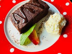 布朗尼配香草冰淇淋-小世界西餐厅(建国门店)