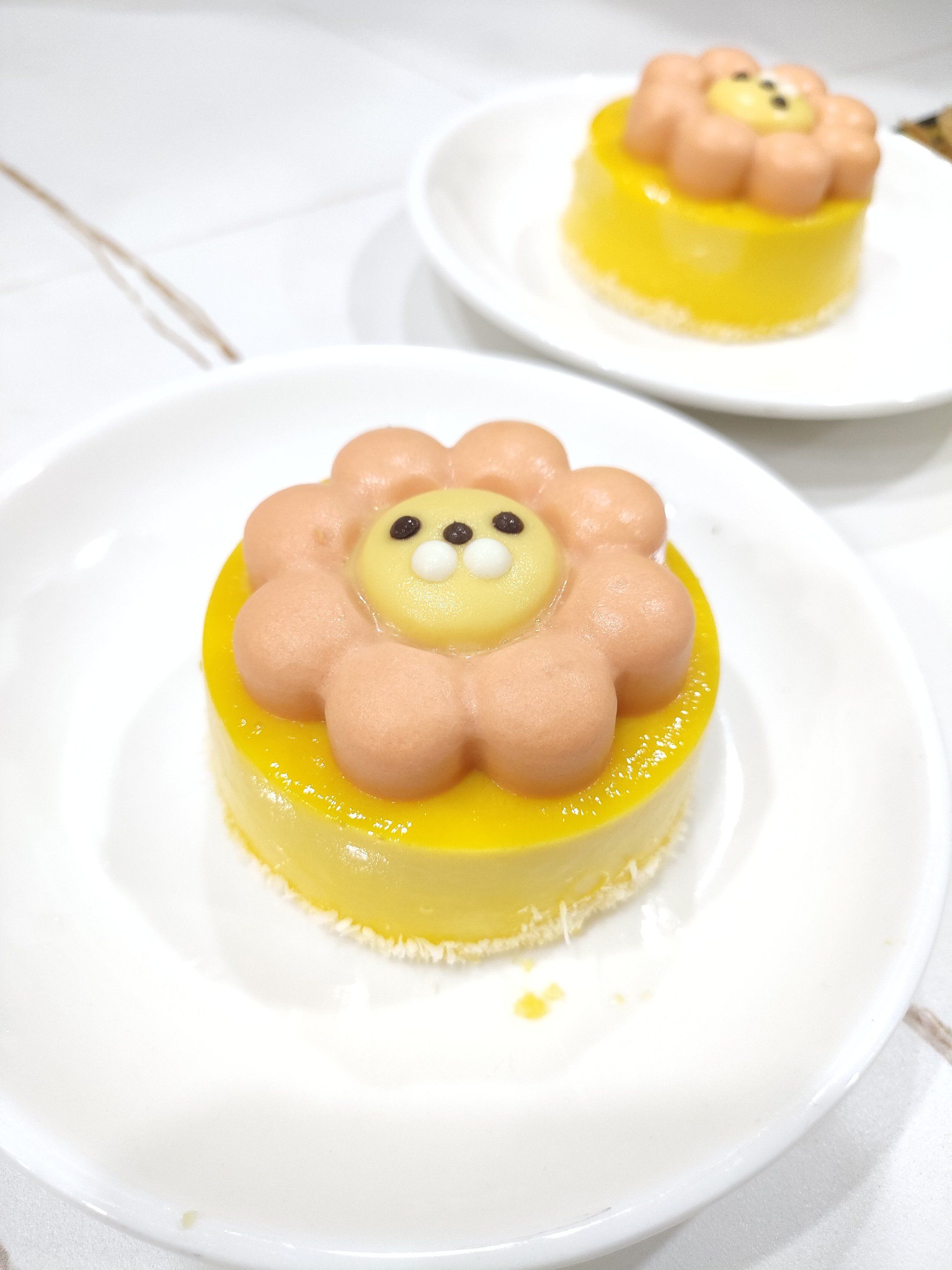 今天的甜点好可爱啊!