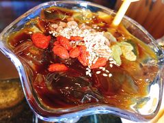 黑糖冰粉-蜀香居鲜毛肚火锅