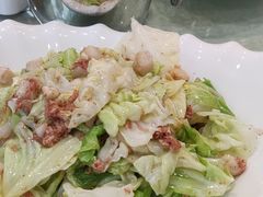 虾酱时蔬鲜贝-东海酒店
