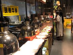 自助取餐区-领鲜活海鲜榴莲自助火锅(东门店)