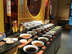 自助调料区-老版火锅(半坡店)