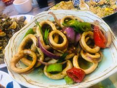 酱爆鱿鱼筒-桥东喜碧海鲜街(水东街店)
