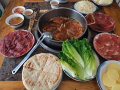 -乳仔牛牦牛汤锅 烤羊排(松潘古城店)