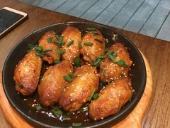 铁盘烤鸡翅-鲜小岛·铜锅涮肉