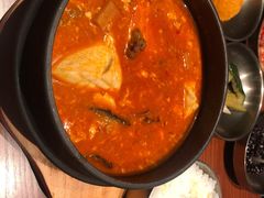 韩式嫩豆腐汤-春熙台韩国料理·章鱼肥牛(西丽店)