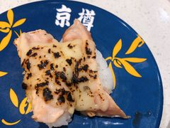 （炙）芝士三文鱼-京樽回転寿司(奥林匹克店)