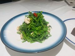 橄榄油丝瓜尖-北平楼·烤鸭·北京菜(牡丹园店)