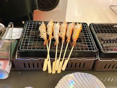 盐烤罗氏虾-白仁仔· 活烤海鲜 宵夜(豫园店)