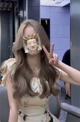 点击看大图 -藤野造型烫发染发