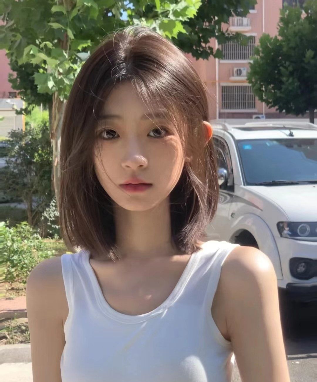 大学生短发必染的超赞发色!