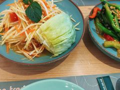 青木瓜沙拉-mango tree芒果树泰国餐厅(青岛万象城店)