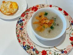 皮蛋瘦肉粥-青岛海景花园大酒店·粤海餐厅