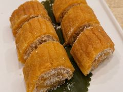 金瓜燕麦甜薄罉-麒麟中餐厅·经典粤菜·地道菜式老字号(广州长隆酒店)