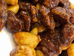 黑椒蒜仔牛肉粒-奥华餐厅·老张记(台基厂店)