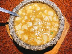 石锅鸡汤豆腐-绿茶餐厅(华联万柳店)