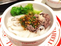牛肉拌稞条-八合里牛肉火锅(上海中山公园店)