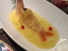 生腌大红虾-海派悦庭·海胆烧麦·新融合菜(凯德广场店)