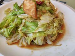馕炒莲花白-撒拉花儿·新疆菜·清真(太阳宫店)