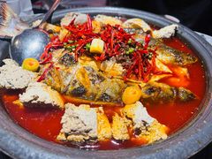 -探鱼·鲜青椒爽麻烤鱼(番禺万达店)