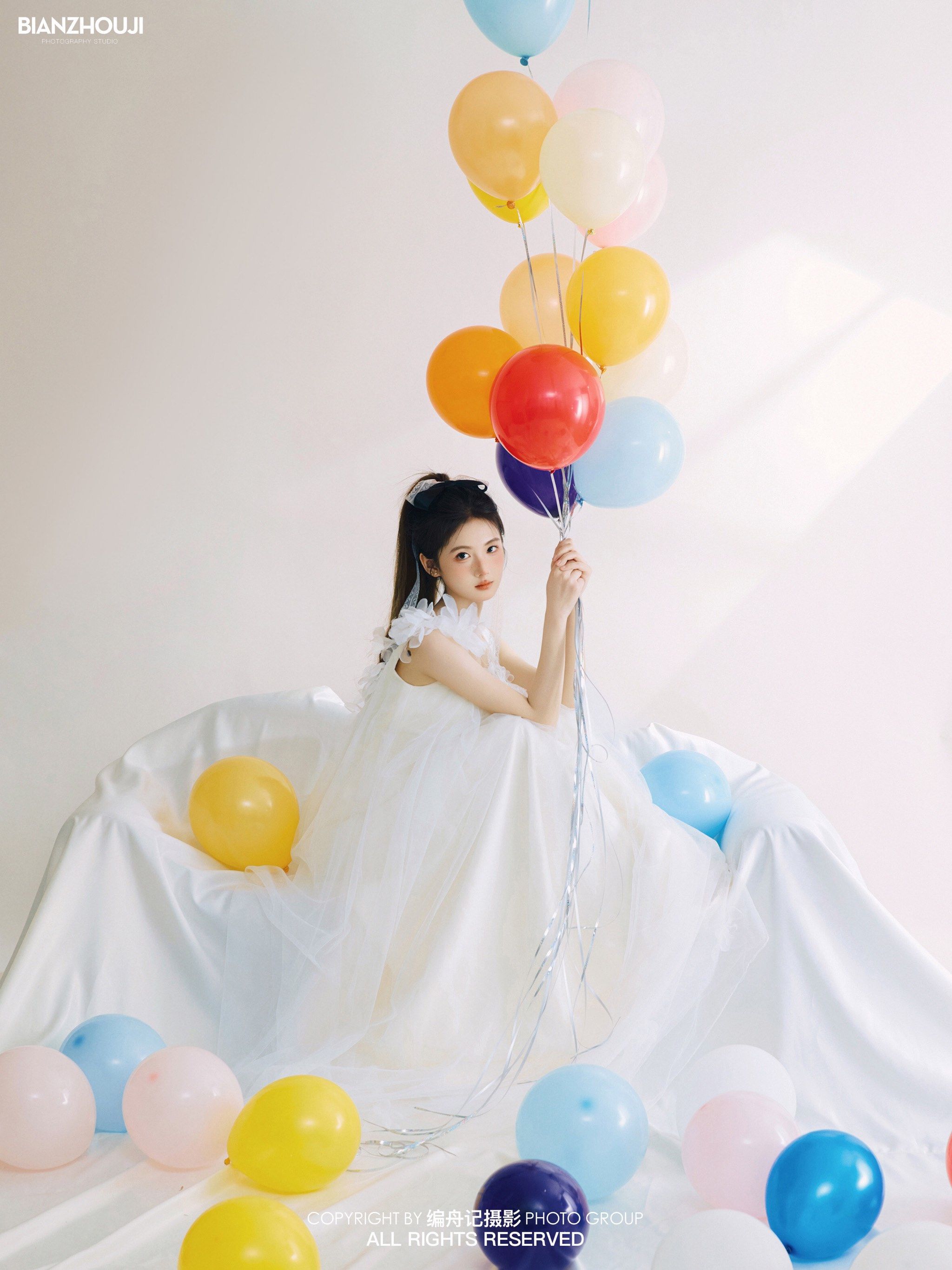 告白气球🎈韩系ins风少女写真可以这样拍📸