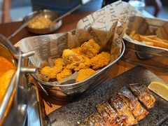 芝士味炸鸡-春熙台韩国料理·章鱼肥牛(西丽店)