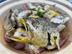 砂锅焗黄花鱼-1937青岛老味道·海肠捞饭·青岛菜(大鲍岛栈桥店)