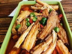 捞汁腐竹-大胡子海鲜·天津菜·砂锅烧烤(五大道创始店)
