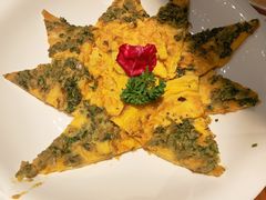 香椿煎土鸡蛋-上海人家花樣年华(中山公园店)