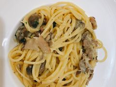 奶油培根意大利面-斯比特花园西餐厅(东方商厦店)