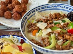 莲菜炒肉煮馍-老西安韩记三鲜煮馍(四府街店)