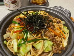 铁板炒面-万岁寿司(万国店)