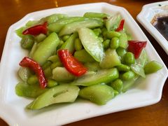 丝瓜毛豆-牧羊餐厅