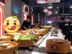 自助取餐区-龍歌自助小火锅(市南金茂湾店)