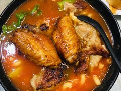 番茄浓汤鸡翅猪扒通粉-华嫂冰室(尖沙咀店)