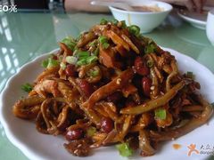 茶树菇拌肚丝-乾州食府(小雁塔店)
