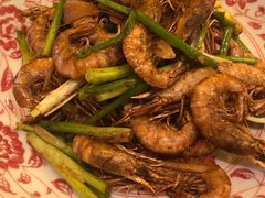 油爆虾-金掌勺锅包肉(太原万达店)