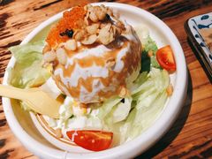 炸温泉蛋土豆泥-小川洋风料理(江汉路店)