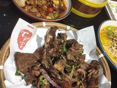 香酥椒盐鸭架-东流山烤鸭·家常菜(巢湖万达店)
