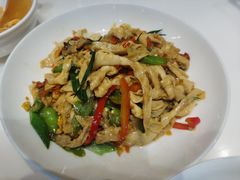 火腿炒农家豆腐皮-辣公子·千岛湖私房菜(滨江店)