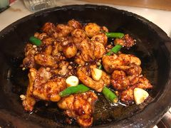 酱爆石锅蛙-绿茶餐厅(西单老佛爷店)